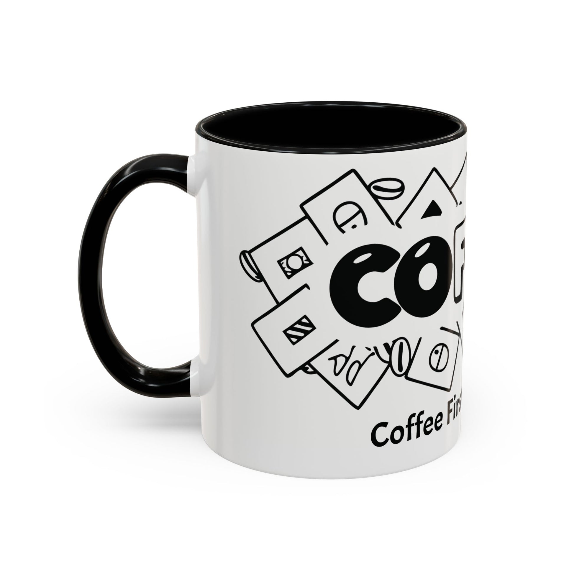 Coffee First, Chaos Later – The Perfect Mug for Coffee Lovers, Office Warriors & Gift Giving